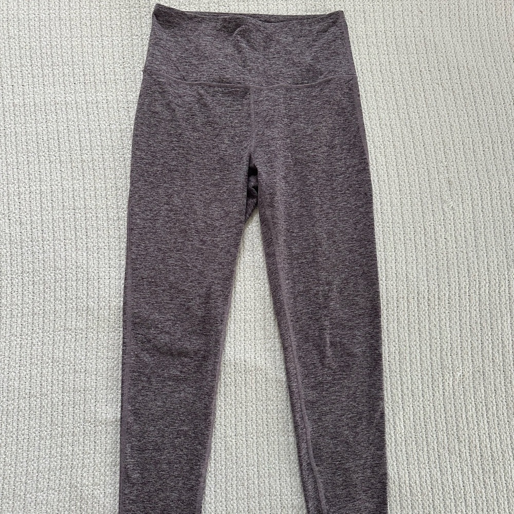 Zobha Gray High-Rise Leggings
